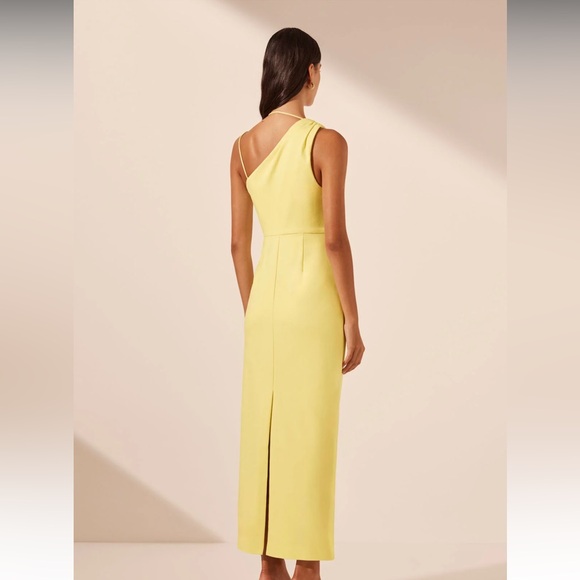 NWT Shona Joy yellow dress - Picture 2 of 2